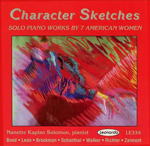 CD - Kaplan - Solomon, Nanette Solo Piano Works by 7 American Women
