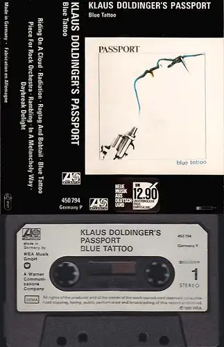 Cassette - Doldinger, Klaus & Passport Blue Tattoo