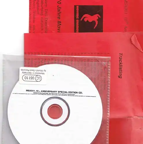 CD - Playford, Rob MSX00.1 10th Anniversary Special Edition CD.