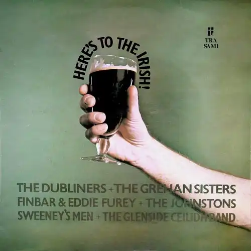 LP - Various Artists Here&#039;s To The Irish