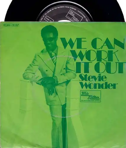 7inch - Wonder, Stevie We Can Work It Out