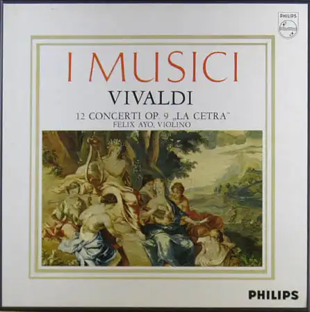 3LP - Vivaldi, Antonio 12 Concerti OP. 9 &quot;La Cetra&quot;