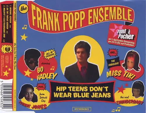 CD:Single - Frank Popp Ensemble, The Hip Teens Don&#039;t Wear Blue Jeans