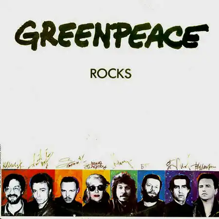 LP - Various Artists Greenpeace Rocks