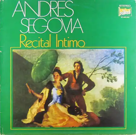 LP - Segovia, Andres Recital Intimo