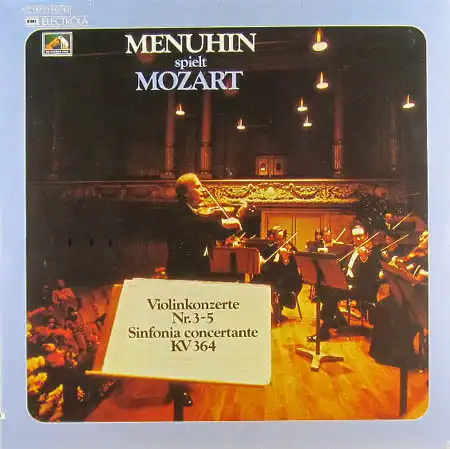2LP - Mozart, Wolfgang Amadeus Menuhin Spielt Mozart