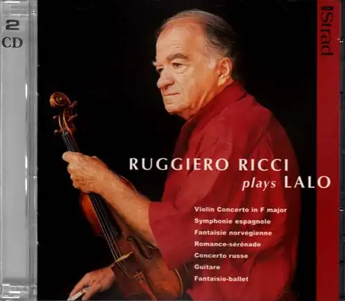 2CD - Ricci, Ruggiero Ruggiero Ricci Plays Lalo