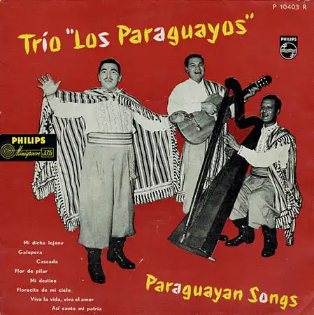 10inch - Paraguayos, Los Paraguayan Songs