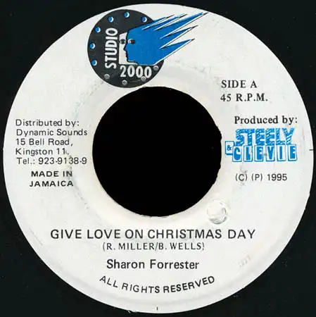 7inch - Forrester, Sharon Give Love On Christmas Day