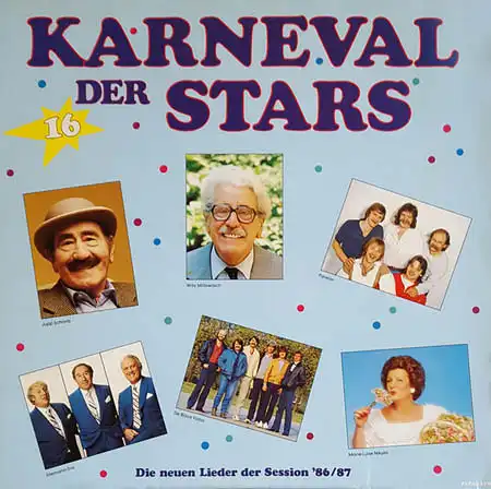 2LP - Various Artists Karneval Der Stars - Die Neuen Lieder Der Session &#039;86/87