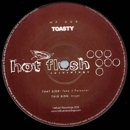 12inch - Toasty Take It Personal / Angel