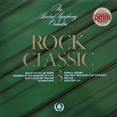 LP - London Symphony Orchestra, The Classic Rock 3 - Rhapsody In Black