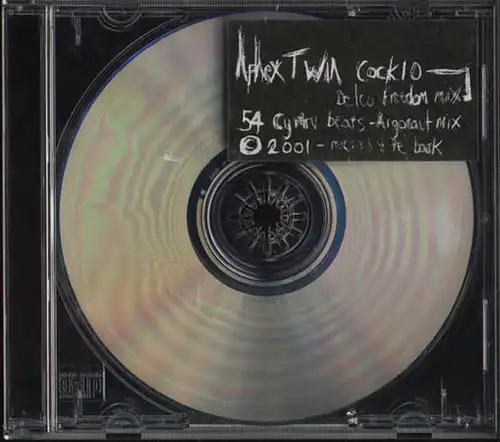 CD:Single - Aphex Twin Drukqs 2 Track Promo