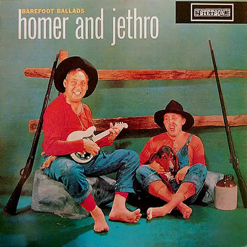 LP - Homer And Jethro Barefoot Ballads