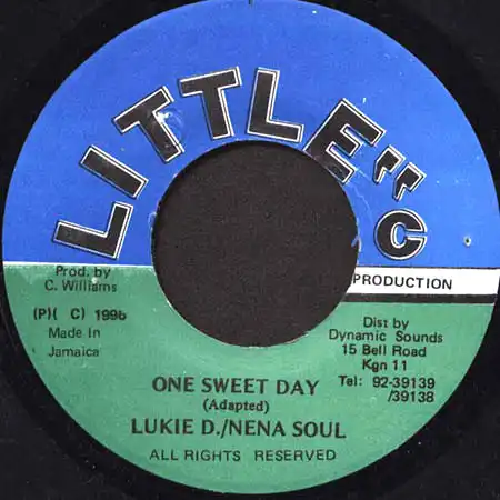 7inch - Lukie D. & Nena Soul Wailers Sound Tract / Fully Licence