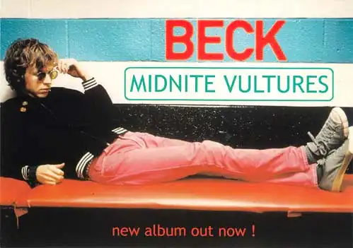 Memorabilia - Beck Midnite Vultures - Postcard