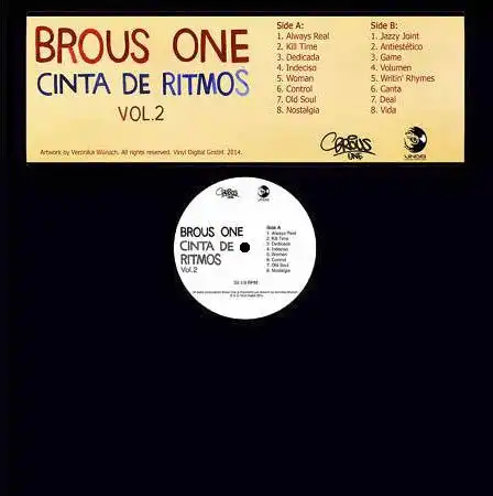 10inch - Brous One Cinta De Ritmos Vol. 2
