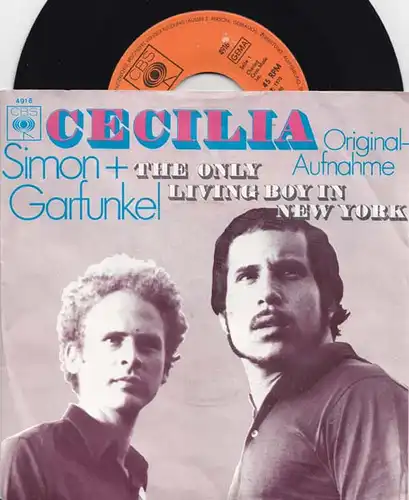 7inch - Simon & Garfunkel Cecilia