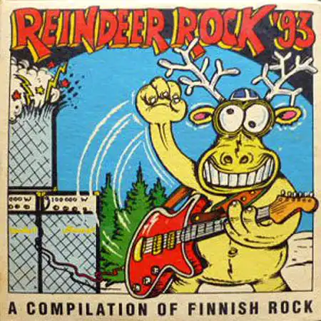 2CD - Various Artists Reindeer Rock &#039;93 - A Compilation Of Finnish Rock