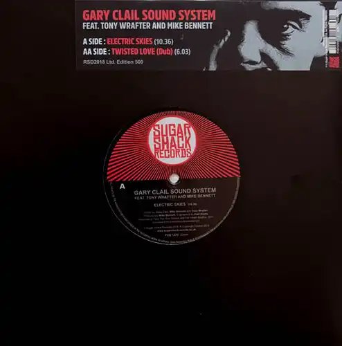 10inch - Gary Clail Sound System feat. Tony Wrafter and Mike Bennett Electric Skies / Twisted Love