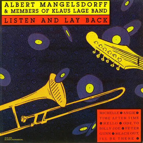 LP - Mangelsdorff, Albert & Members Of Klaus Lage Band Listen And Lay Back