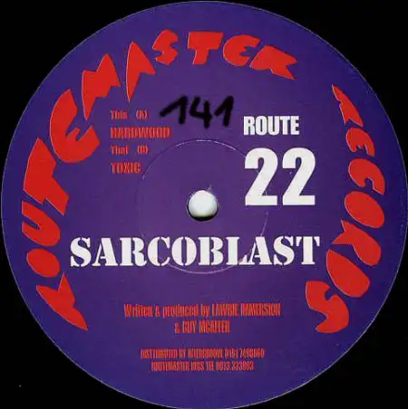 12inch - Sarcoblast Hardwood / Toxic