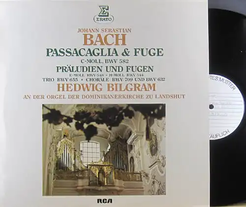 LP - Bach, Johann Sebastian Passacaglia & Fuge