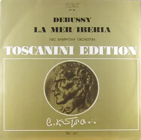 LP - Debussy, Claude Toscanini Edition