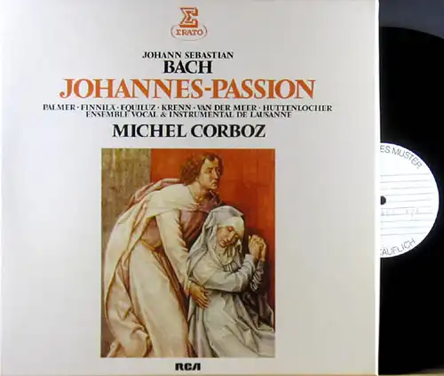 3LP - Bach, Johannes Sebastian Johannes-Passion