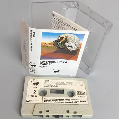 Cassette - Emerson, Lake & Palmer Tarkus