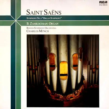 LP - Saint-Saens, Camille Symphony No. 3