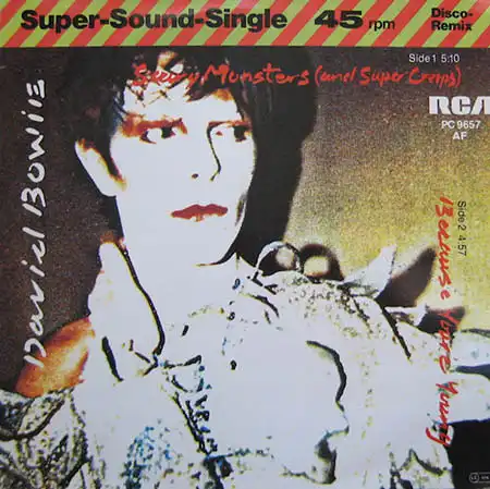 12inch - Bowie, David Scary Monsters And Super Creeps / Because You&#039;re Young