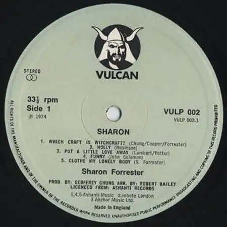 LP - Forrester, Sharon Sharon