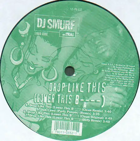 12inch - DJ Smurf And P.M.H.I. Malice / Drop Like This