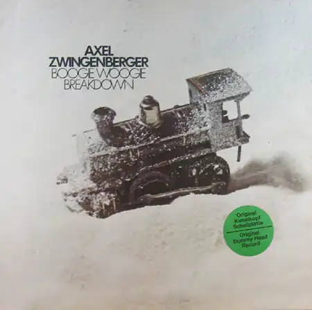LP - Zwingenberger, Axel Boogie Woogie Breakdown