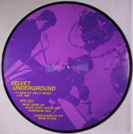 LP - Velvet Underground A Drug Hit Sally Inside Live 1968
