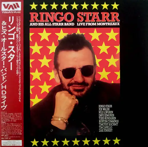 Laserdisc - Ringo Starr And His All Starr Band Live From Montreaux