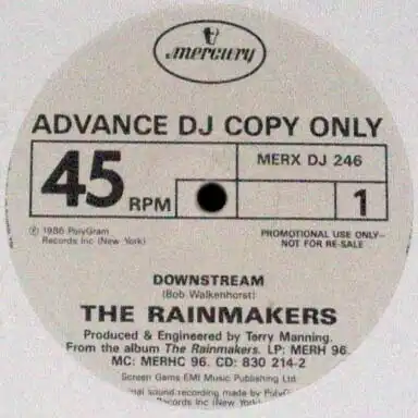LP - Rainmakers, The Downstream - Promo