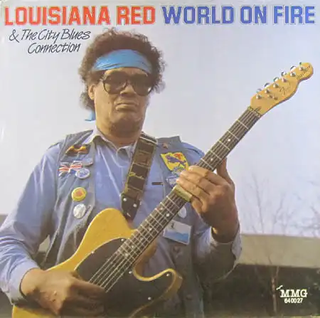LP - Louisiana Red & The City Blues Connection World On Fire