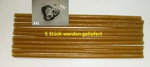 5 x Wachskerzen Bienenwachs Kerzen Ostern