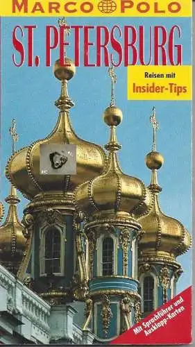 St. Petersburg, Reise mit Insider-Tips, mit Sprachführer u. Ausklappkarte. 