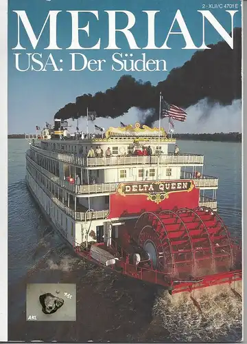 Merian, USA, Der Süden. 