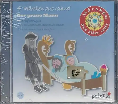 4 Märchen aus Island, Der graue Mann, CD, Hörbuch