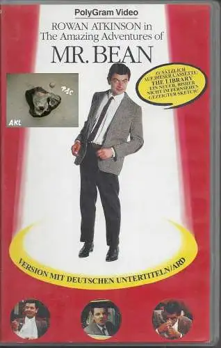 Mr. Bean - The amazing adventues of Mr. Bean - VHS