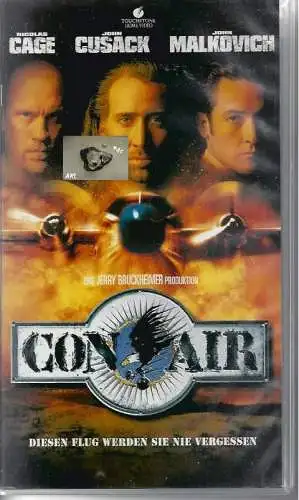 Con Air, Diesen Flug werden Sie nie vergessen, VHS