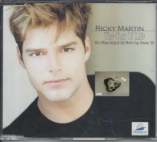 Ricky Martin, The cup of life, CD Single