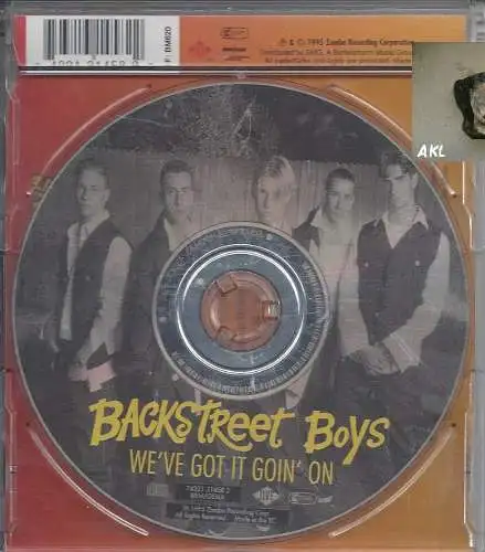 Backstreet Boys, Weve got it goin on, Single CD