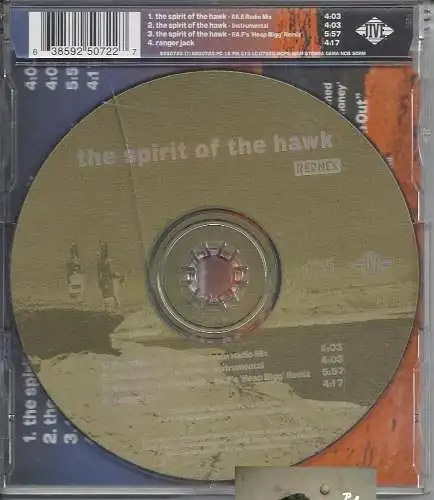 Rednex, The Spirit Of The Hawk, Single CD