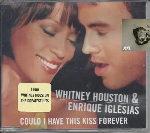 Whitney Houston Iglesias, Could I have this kiss forerver, Single CD