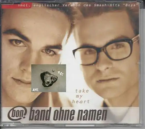 band ohne namen, take my heart, Single CD